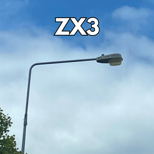 Urbis ZX3 lantern close-up